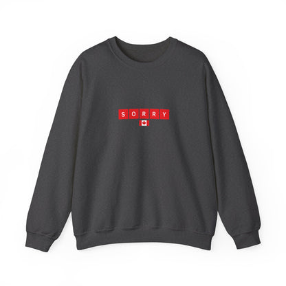 Unisex Crewneck - Canuckle's SORRY