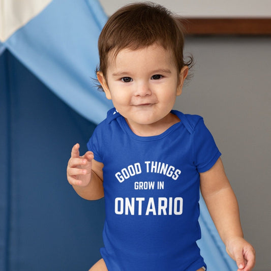 Good Things Grow in Ontario - Baby Bodysuit