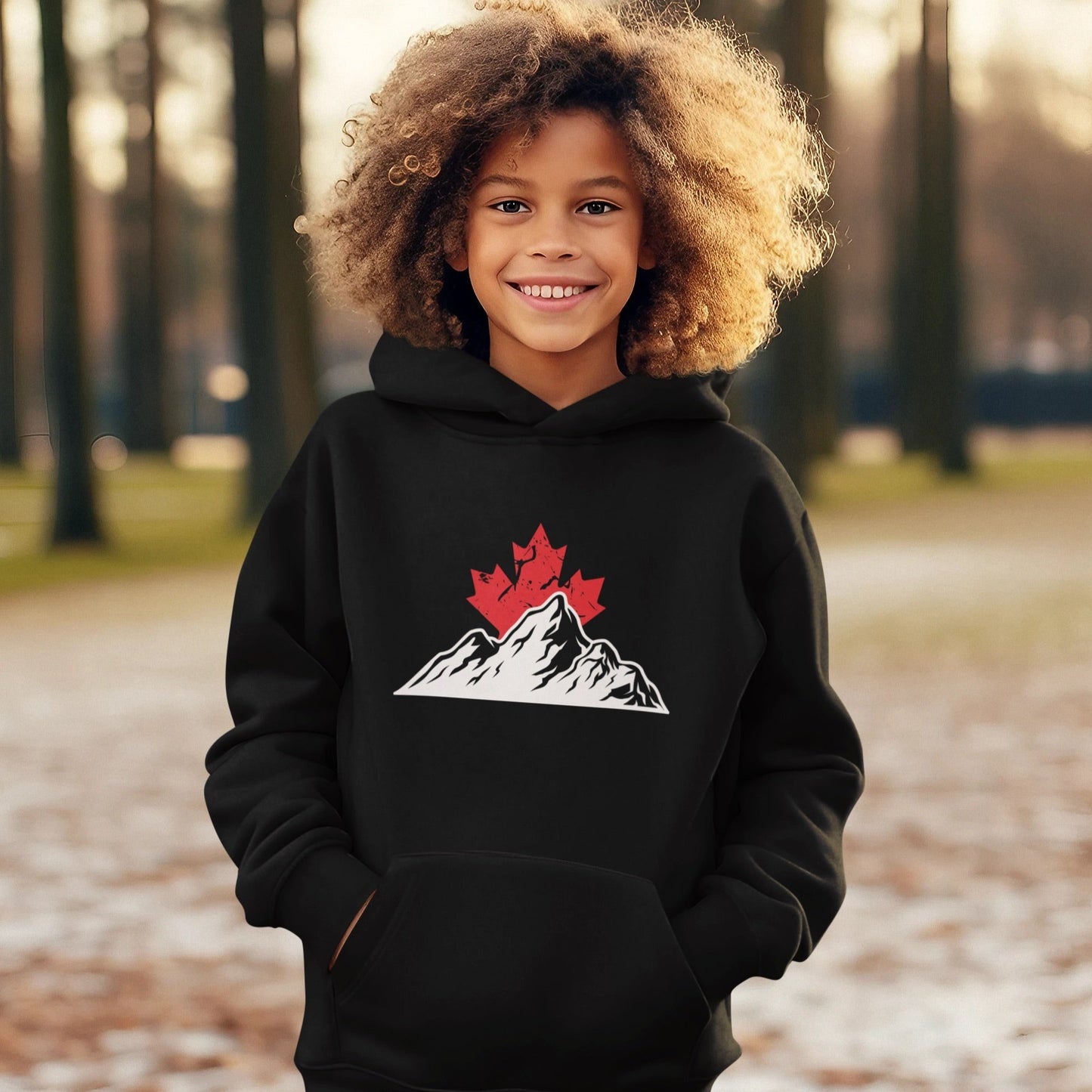 Kids Hoodie - Maple Mountain