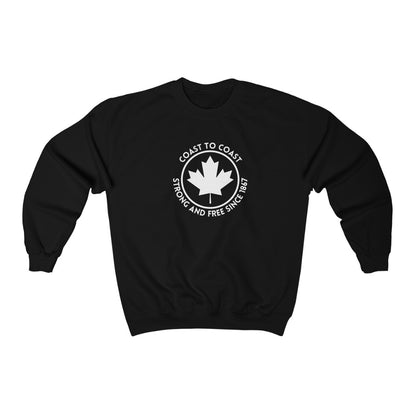 Unisex Crewneck -  Strong & Free Since 1867 - Oh Canada Shop