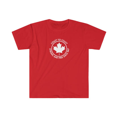 Unisex T - Coast to Coast - Oh Canada Shop