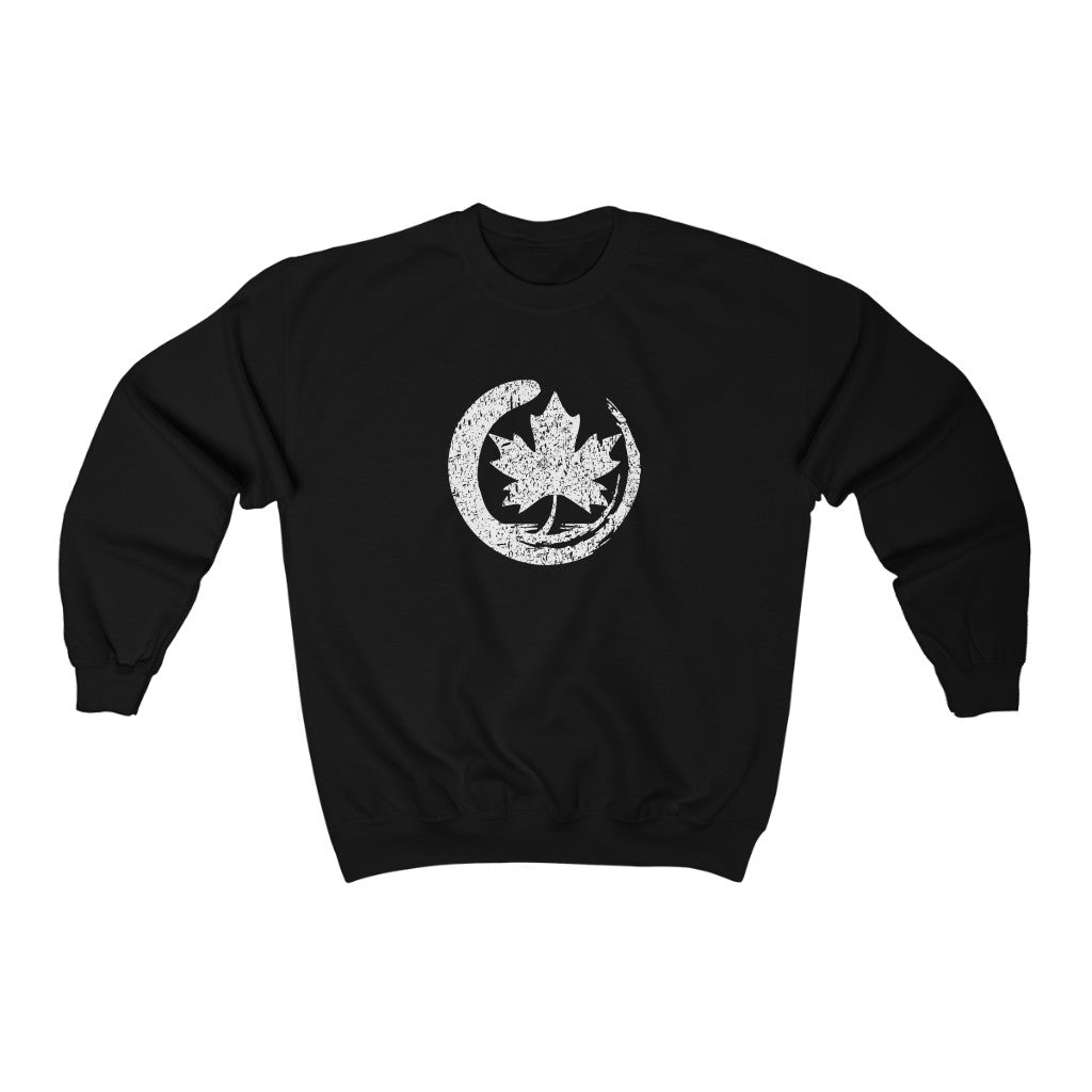 Unisex Crewneck - Painted Leaf - Oh Canada Shop