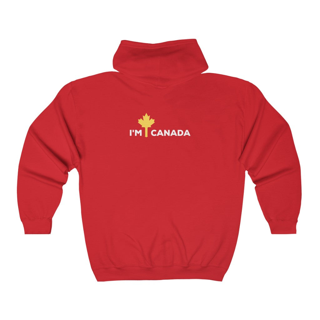 I'm Canada Zip Up Hoodie