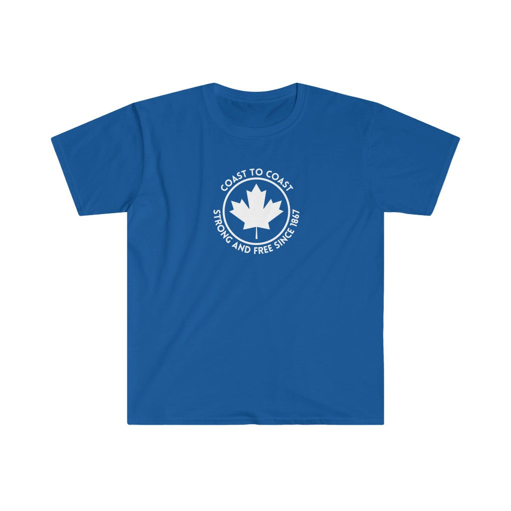 Unisex T - Coast to Coast - Oh Canada Shop