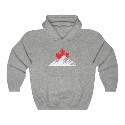 Unisex Hoodie - Leaf Behind the Mountains - Oh Canada Shop