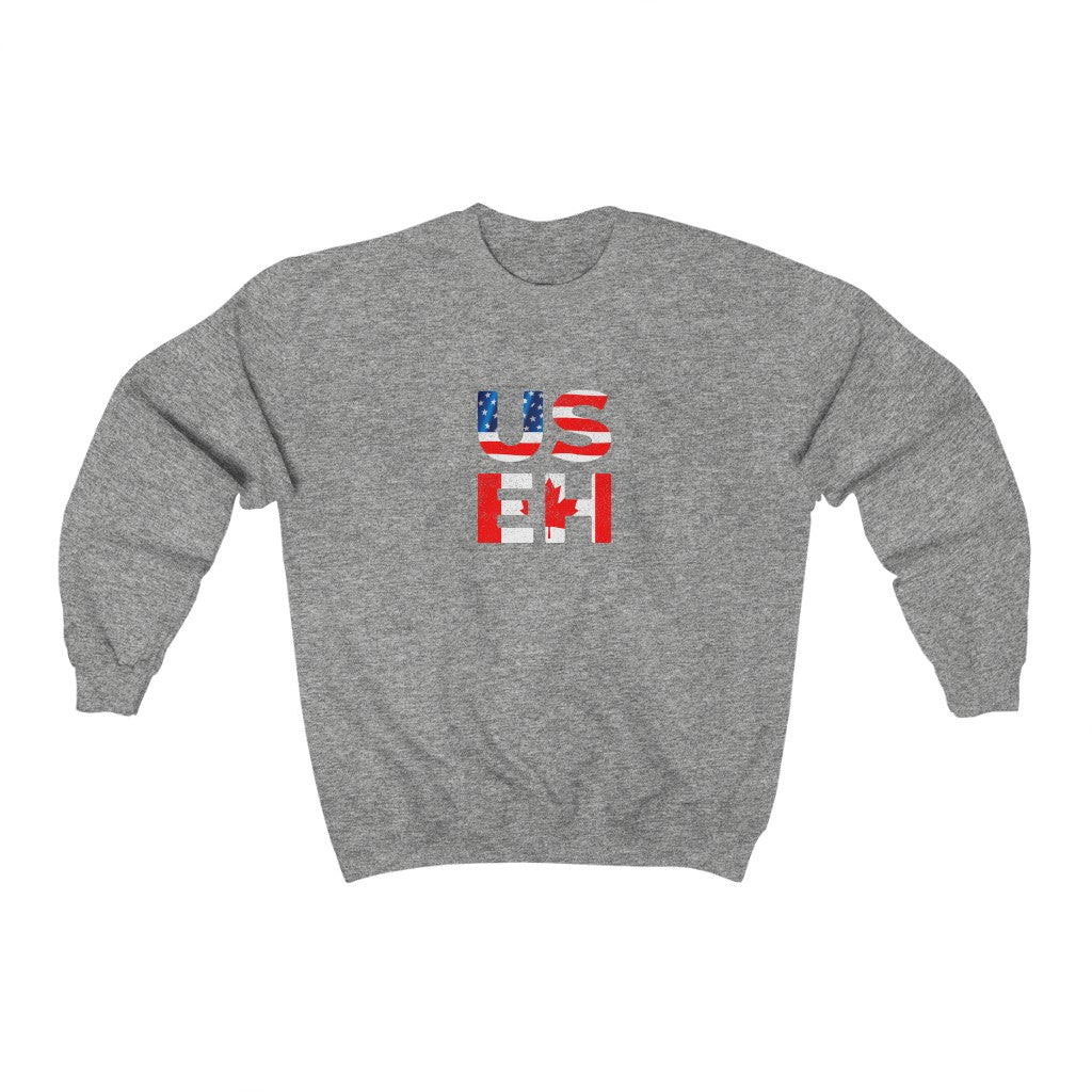 Unisex Crewneck - US EH - Oh Canada Shop