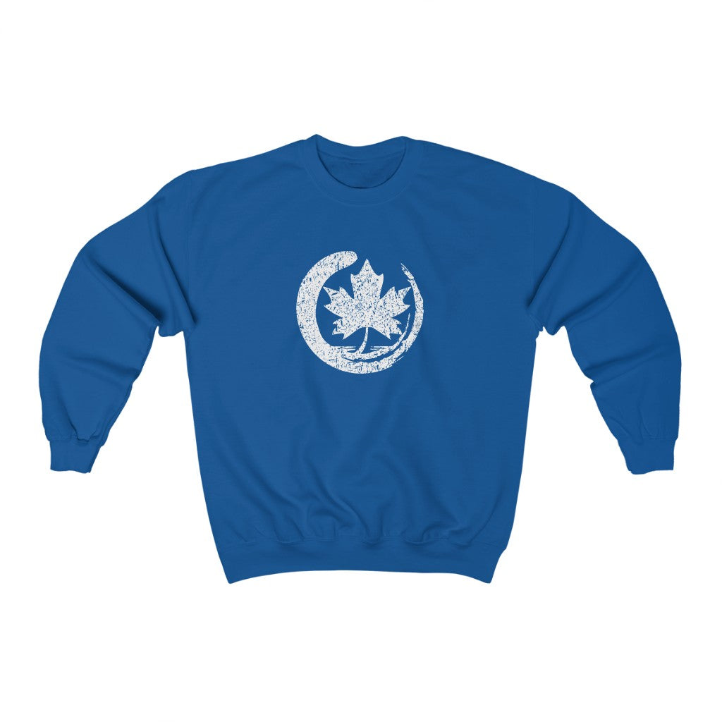 Unisex Crewneck - Painted Leaf - Oh Canada Shop