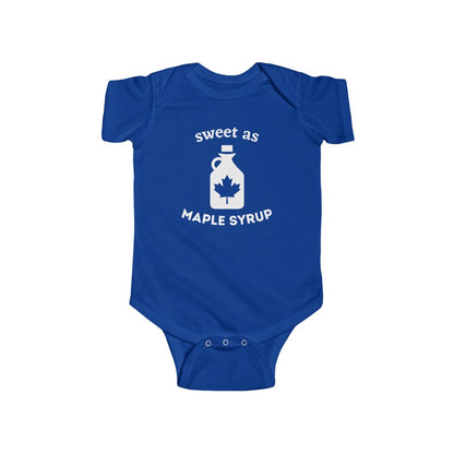 Sweet As Maple Syrup Baby Bodysuit - Oh Canada Shop