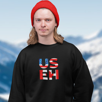 Unisex Crewneck - US EH - Oh Canada Shop