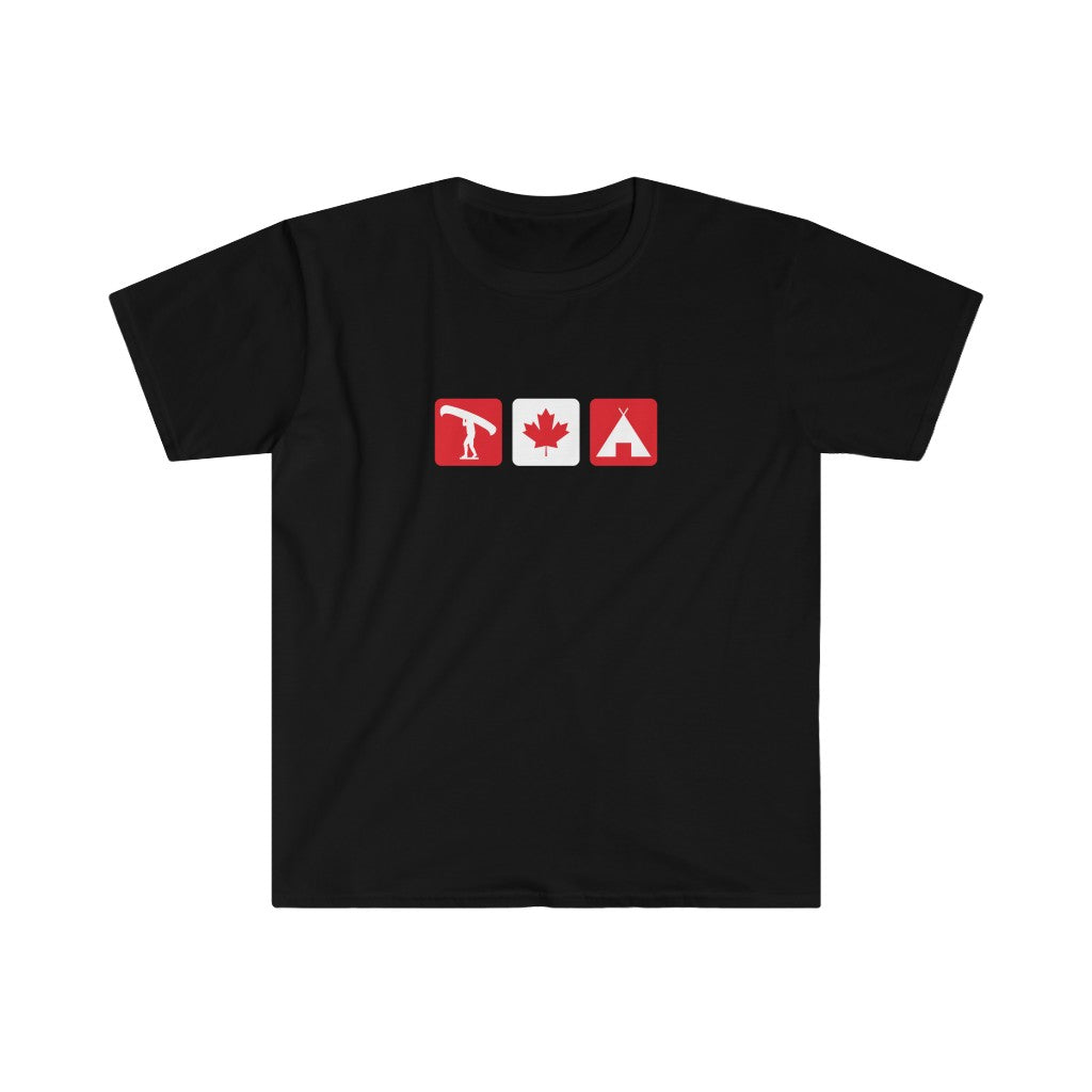 Unisex T - Camping Flag - Oh Canada Shop