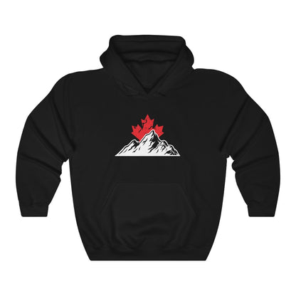 Unisex Hoodie - Leaf Behind the Mountains - Oh Canada Shop