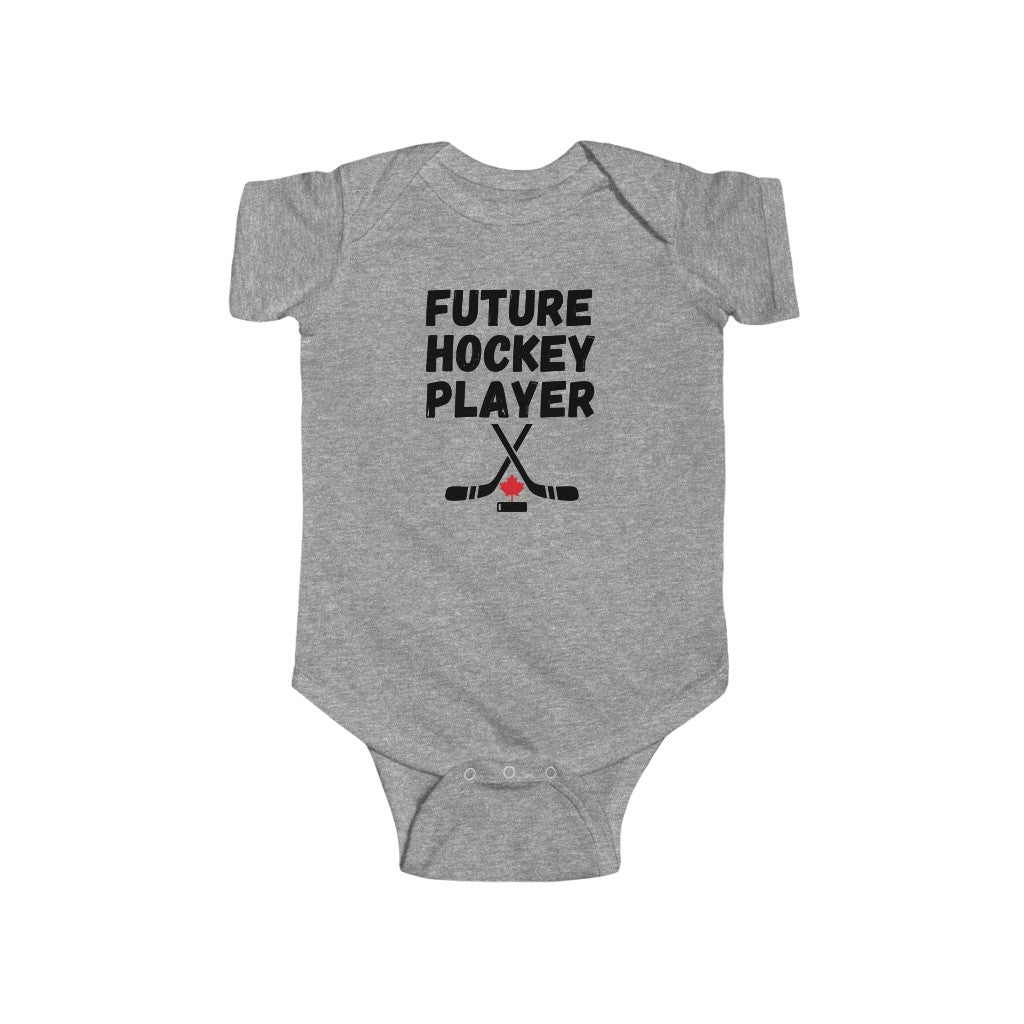 Future Hockey Player Baby Bodysuit - Oh Canada Shop