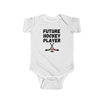 Future Hockey Player Baby Bodysuit - Oh Canada Shop