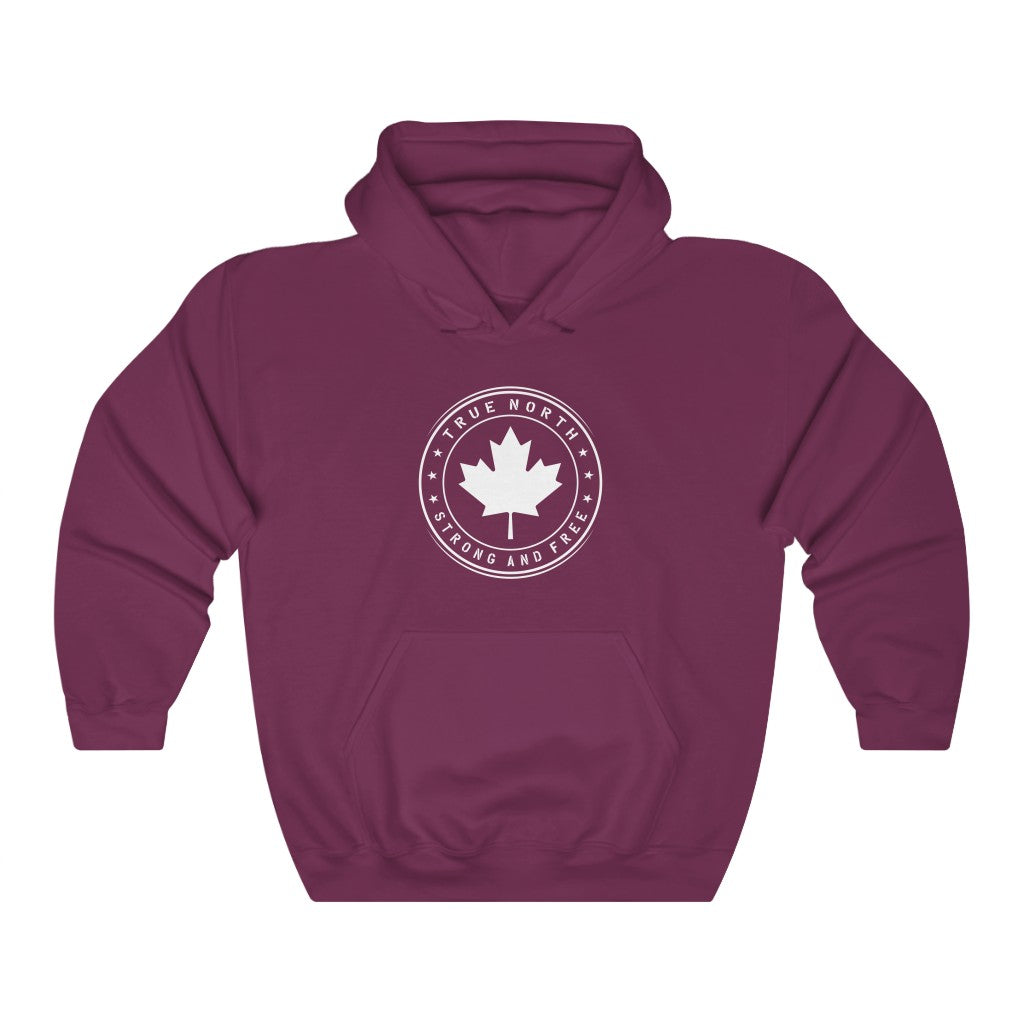 Unisex Hoodie - TRUE NORTH STRONG & FREE Circle - Oh Canada Shop