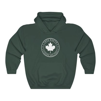 Unisex Hoodie - TRUE NORTH STRONG & FREE Circle - Oh Canada Shop