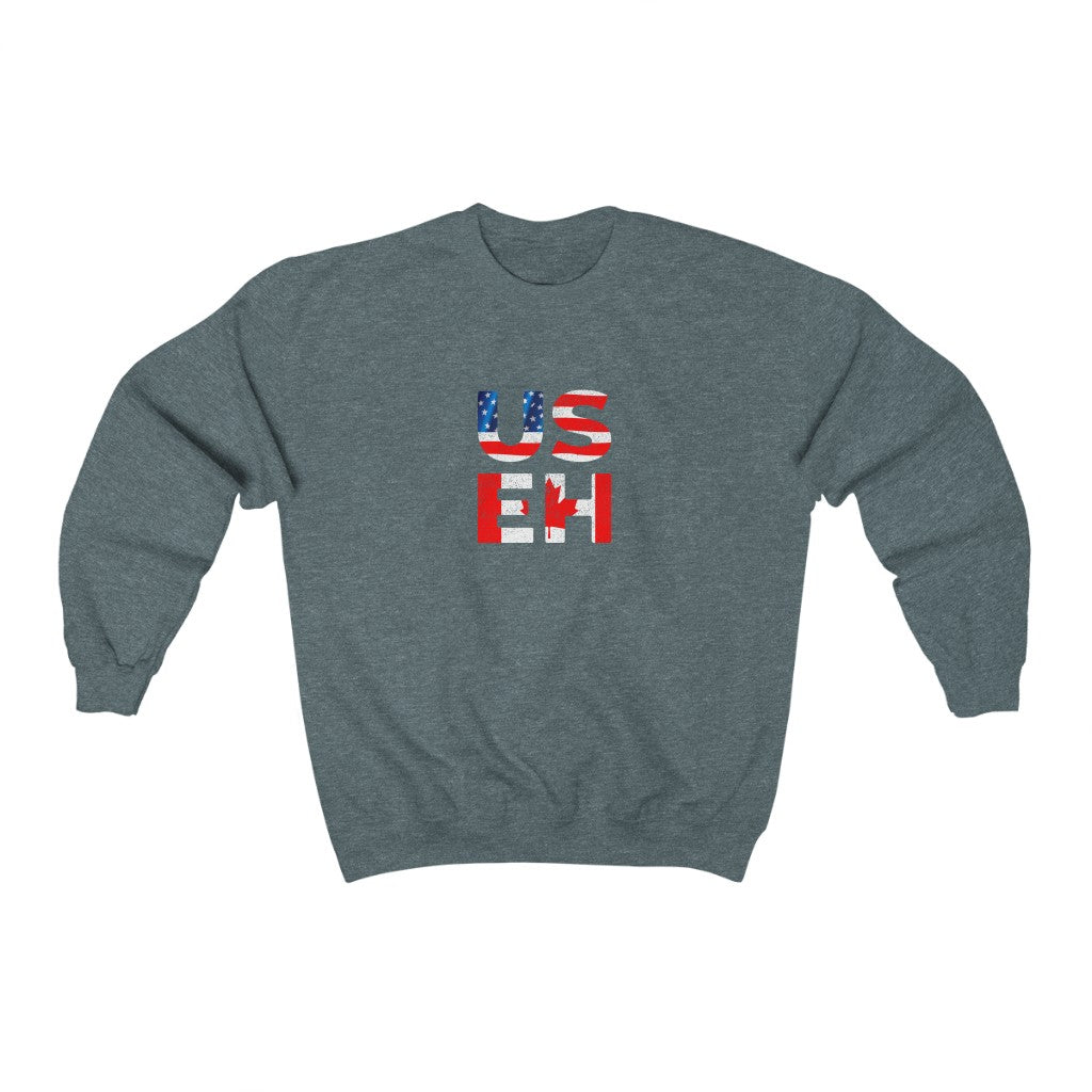 Unisex Crewneck - US EH - Oh Canada Shop