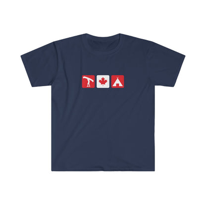 Unisex T - Camping Flag - Oh Canada Shop