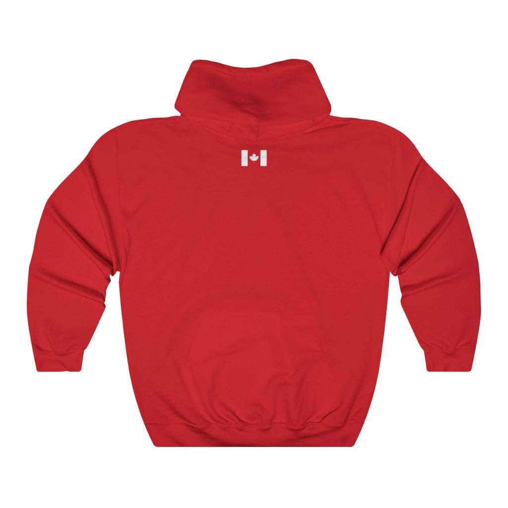 Unisex Hoodie - TRUE NORTH STRONG & FREE Circle - Oh Canada Shop