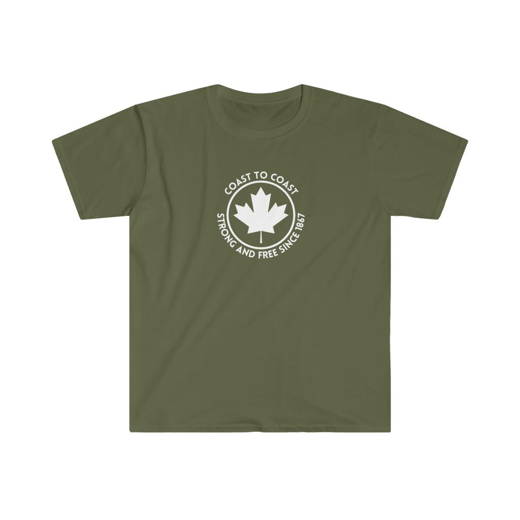 Unisex T - Coast to Coast - Oh Canada Shop