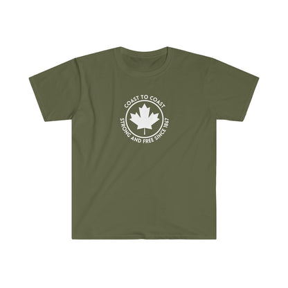 Unisex T - Coast to Coast - Oh Canada Shop